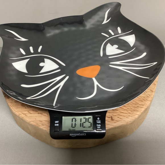 Very Large Halloween Cat Themed Serving Tray - Crafted Hard Plastic - Picture 10 of 10